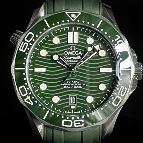 green face omega seamaster